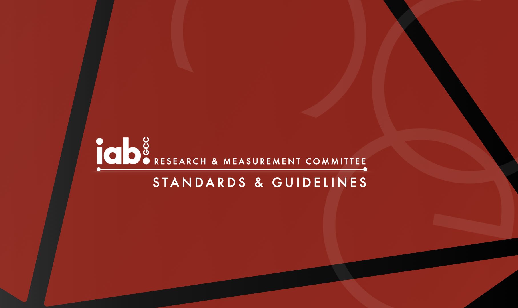 JOIN THE STANDARDS & GUIDELINES IAB MENA